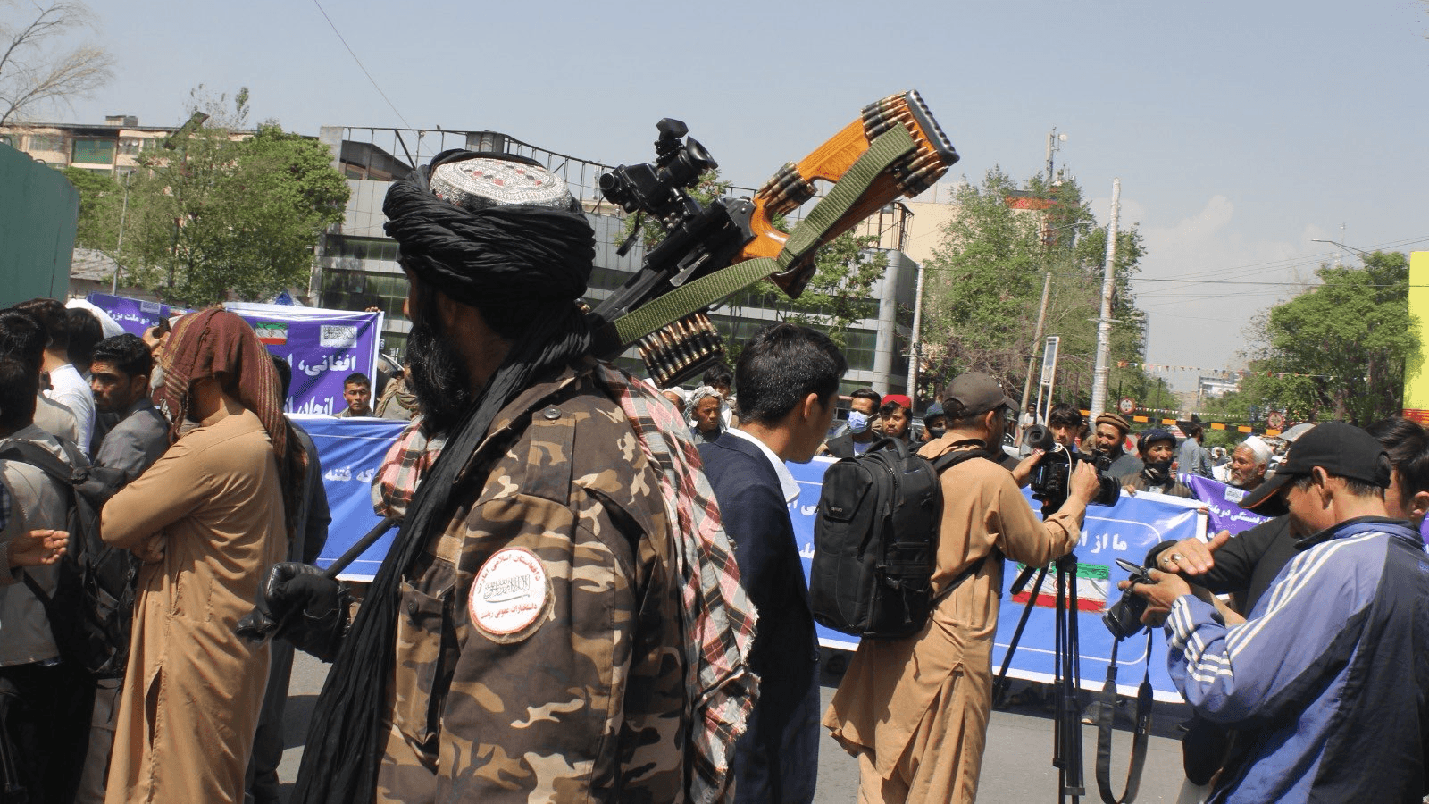 Einmarsch der Taliban in Kabul August 2021: Die Situation ist unübersichtlich, viele Straßen sind gesperrt. © AKE | SKABE GmbH