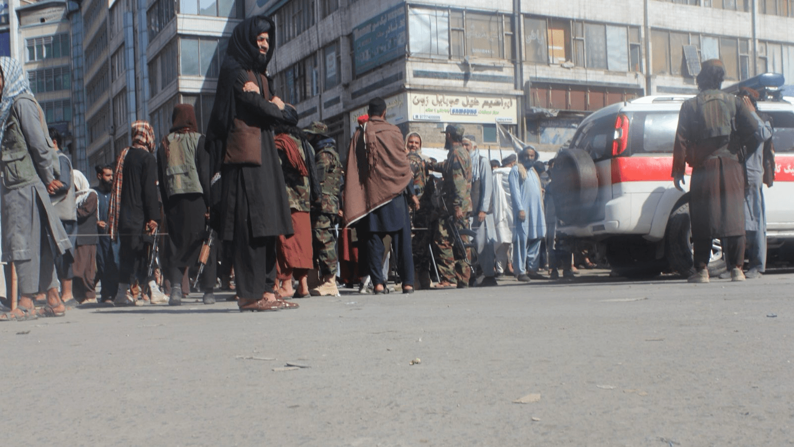Einmarsch der Taliban in Kabul August 2021: Die Situation ist unübersichtlich, viele Straßen sind gesperrt. © AKE | SKABE GmbH