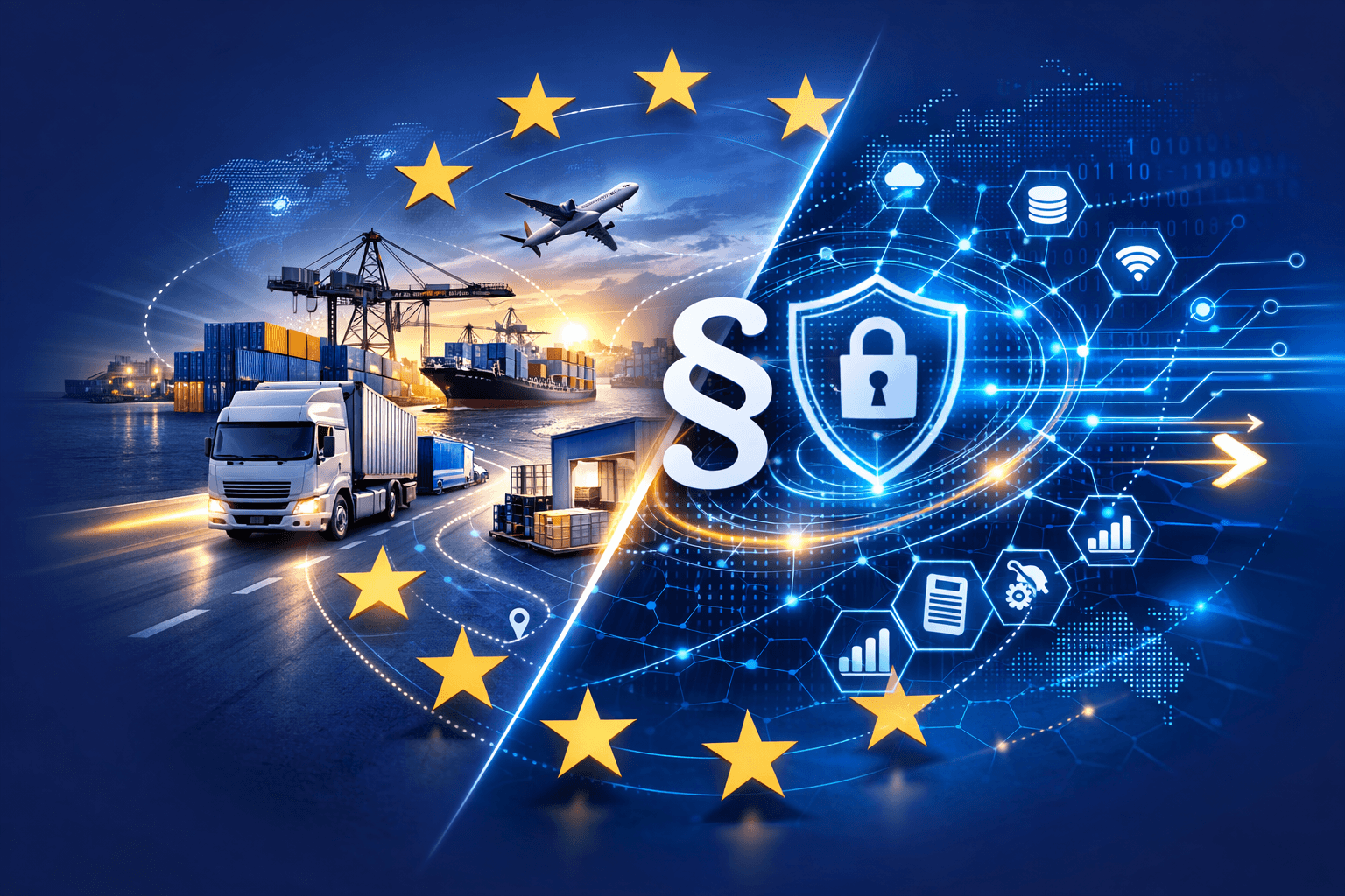 Vernetzte Produkte als Sicherheitsfaktor: Warum der EU Data Act für die Logistik zur sicherheitsrelevanten Schlüsselvorschrift wird