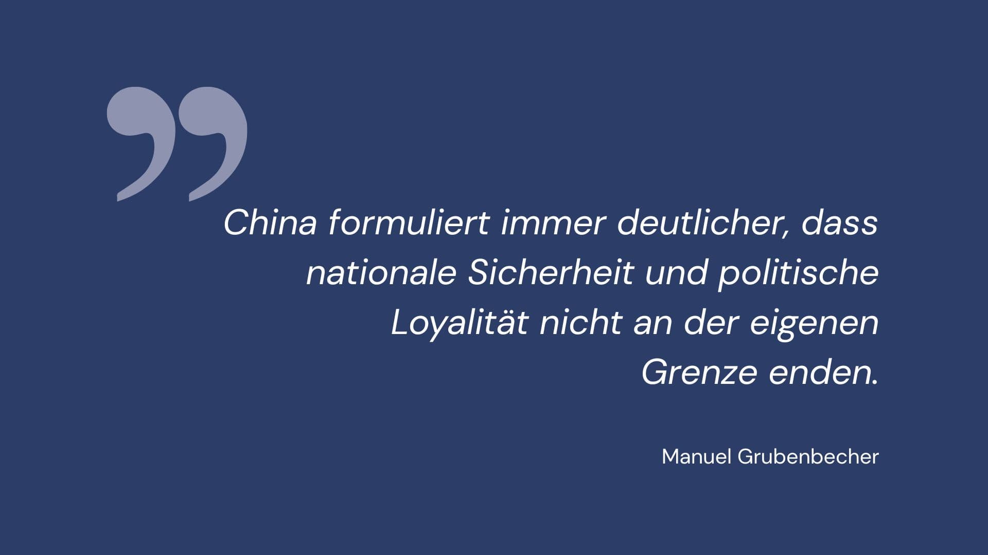 Chinas neues Gesetz zur „ethnischen Einheit“: Was deutsche Unternehmen jetzt prüfen sollten