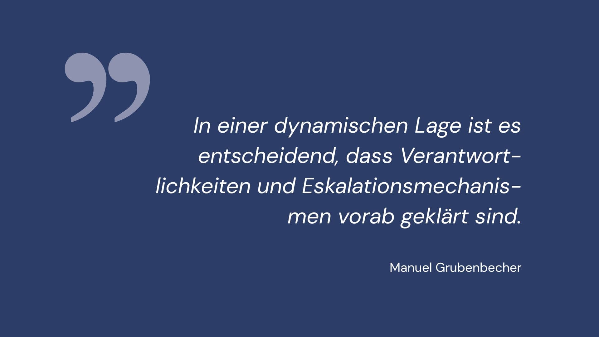 Geopolitik & Risikomanagement: Handlungsfähigkeit im Kontext des Iran-Konflikts. Interview mit Manuel Grubenbecher