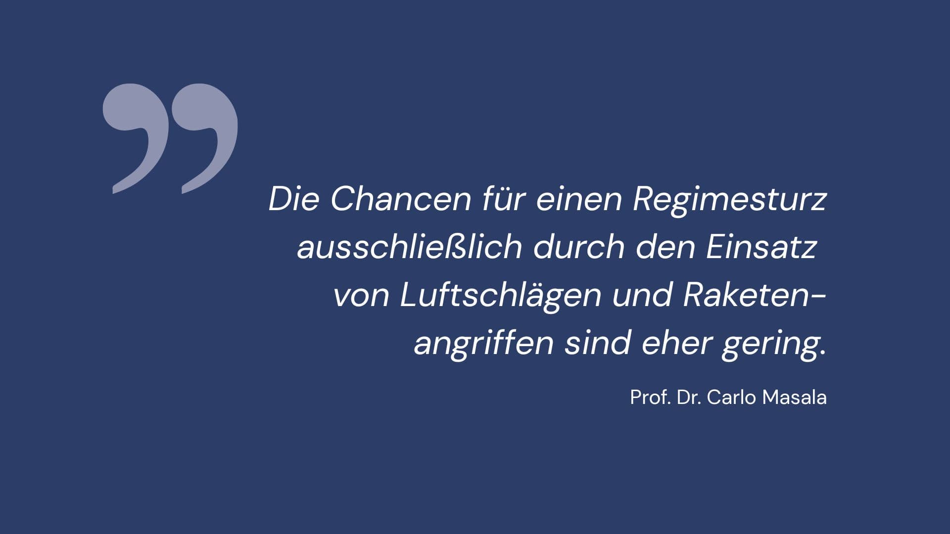 Krieg gegen den Iran